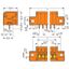 PCB terminal block 1.5 mm² Pin spacing 3.81 mm orange thumbnail 4