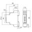 Three-phase network monitor AC 3x208...3x480V, 5A, 1 changeover contact, asymmetry 5-15% thumbnail 2