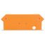 End and intermediate plate 2 mm thick orange thumbnail 4