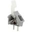 Stackable PCB terminal block finger-operated levers 2.5 mm² gray thumbnail 2