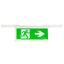 Edge for emergency luminaire Design KB incl. 4 pictos 14m thumbnail 1