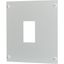 Front plate single mounting NZM4 for XVTL, horizontal HxW=600x600mm thumbnail 3
