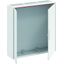 A35 ComfortLine A Wall-mounting cabinet, Surface mounted/recessed mounted/partially recessed mounted, 180 SU, Isolated (Class II), IP44, Field Width: 3, Rows: 5, 800 mm x 800 mm x 215 mm thumbnail 1