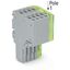 2-conductor female connector Push-in CAGE CLAMP® 1.5 mm² gray, green-y thumbnail 2