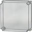 Cap, transparent smoky gray, HxWxD=375x375x150mm thumbnail 5