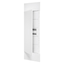 DOMO CENTER - FRONT KIT - METAL DOOR - 1 ENCLOSURES 40 MODULES - H.2400 - WHITE RAL 9003 thumbnail 1