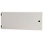 Section wide door, closed, HxW=325x800mm, IP55, grey thumbnail 1