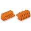 2-conductor female connector Push-in CAGE CLAMP® 2.5 mm² orange thumbnail 1