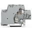 Component terminal block double-deck with end plate gray thumbnail 1