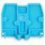 End plate with fixing flange M3 2.5 mm thick blue thumbnail 5