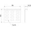 SEB 85 FS Side end plate for cable tray B85mm thumbnail 2