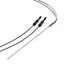 Fiber optic sensor head, diffuse, M3 cylindrical axial with sleeve, di thumbnail 2