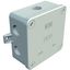 B 9 K Junction box with 3 cable glands 94x94x45 thumbnail 1