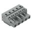 1-conductor female connector CAGE CLAMP® 2.5 mm² gray thumbnail 1