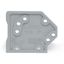 End plate 1.5 mm thick snap-fit type gray thumbnail 2