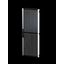 Aluminium/sheet steel door, vented for VX IT, 800x2200 mm, RAL 9005 thumbnail 2