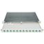 FO Patchpanel 19", 1U, sliding, for 4 fibers, LC, SM thumbnail 7