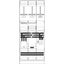 KS4210Z Measurement and metering transformer cabinet, Field width: 3, Rows: 0, 1950 mm x 800 mm x 275 mm, Isolated (Class II), IP55 thumbnail 5