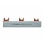 CU Busbar, 3x for TN-C network, grey, for B/C Arrester thumbnail 1