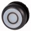 Illuminated pushbutton actuator, RMQ-Titan, Flush, maintained, White, inscribed 0, Bezel: black thumbnail 1