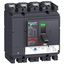 circuit breaker ComPact NSX100F, 36 kA at 415 VAC, TMD trip unit 80 A, 4 poles 4d thumbnail 4