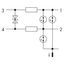 Surge suppression module for signal technology Nominal voltage: 24 VDC thumbnail 5