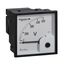 analog voltmeter VLT - 72 x 72 mm - 0..500 V thumbnail 3