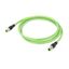 ETHERNET cable M12D plug straight M12D plug straight green thumbnail 4