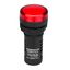LED-indicator monobloc 230VAC/DC red thumbnail 1