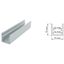 Aluminium profile LBR, L-2000mm W-19mm H-19mm thumbnail 1