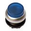 Illuminated Push-button, extended, spring-return, blue thumbnail 1