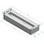 19" DIN-rail panel with back-cover, 3U, RAL7035 thumbnail 9