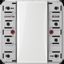 Universal push-button module 4-gang CD5094TSM thumbnail 1