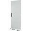 Section door, ventilated IP42, hinges right, HxW = 2000 x 650mm, grey thumbnail 3