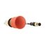 Emergency stop/emergency switching off pushbutton, Mushroom-shaped, 38 mm, Pull-to-release function, 2 NC, Cable (black) with M12A plug, 5 pole, 0.2 m thumbnail 14