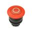 Mushroom actuator, RMQ-Titan, Mushroom, maintained, Mushroom red, red, inscribed, Bezel: black thumbnail 2