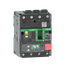 Circuit breaker, ComPacT NSXm 100N, 50kA/415VAC, 3 poles, MicroLogic 4.1 trip unit 25A, EverLink lugs thumbnail 4