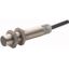 Proximity switch, E57 Premium+ Short-Series, 1 N/O, 2-wire, 40 - 250 V AC, M18 x 1 mm, Sn= 8 mm, Non-flush, NPN/PNP, Stainless steel, 2 m connection c thumbnail 1