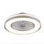 Yoli Silver LED DC Ceiling Fan 40W 2800lm 3CCT Dimmable thumbnail 2