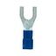 Fork crimp cable shoe, insulated, blue, 1.5-2.5mmý, M5 thumbnail 2