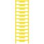 Terminal cover, Polyamide 66, yellow, Height: 33.3 mm, Width: 5 mm, De thumbnail 2
