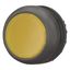 Illuminated pushbutton actuator, RMQ-Titan, Flush, momentary, yellow, Blank, Bezel: black thumbnail 6