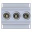 Fuse-base, LV, 16 A, AC 400 V, D01, 3P, IEC, suitable wire 1.5 - 4 mm2, click-on mount thumbnail 6
