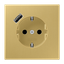 SCHUKO socket with USB type C ME1520-18CAT thumbnail 1