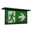 Razzo Lithium Recessed Exit Sign Maintained / Non-Maintained Black thumbnail 1