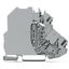 Double-deck terminal block gray separator L gray thumbnail 3