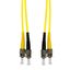 FO Patchcord Duplex ST/ST, 9/125æm OS2, LS0H-3, yellow, 2.0m thumbnail 1