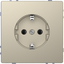 SCHUKO socket-outlet, screwless terminals, sahara, System Design thumbnail 4