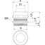 V-TEC VM40 MS Cable gland  M40 thumbnail 2