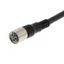 Sensor cable, M8 straight socket (female), 4-poles, PVC robot cable, I thumbnail 1